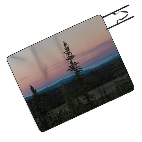 Hannah Kemp Yukon Evening Picnic Blanket