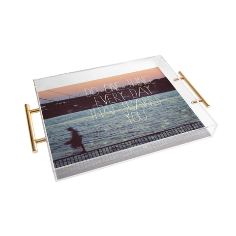 Happee Monkee Do One Thing Every Day Acrylic Tray