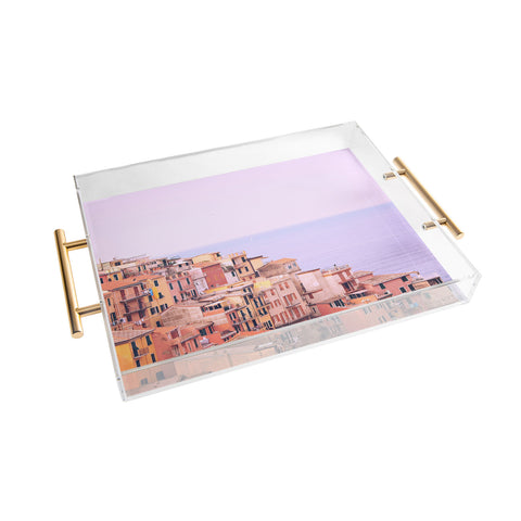 Happee Monkee Dreamy Cinque Terre Acrylic Tray