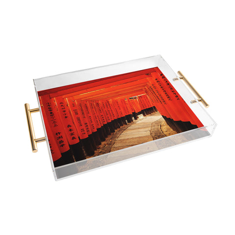 Happee Monkee Red Gates Kyoto Acrylic Tray