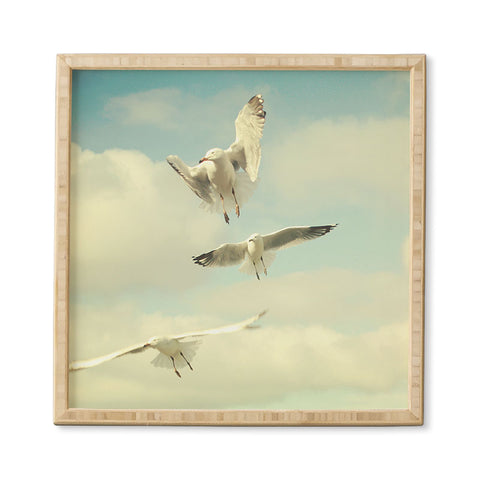 Happee Monkee Seagulls Framed Wall Art