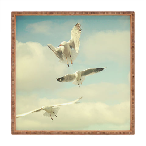 Happee Monkee Seagulls Square Tray