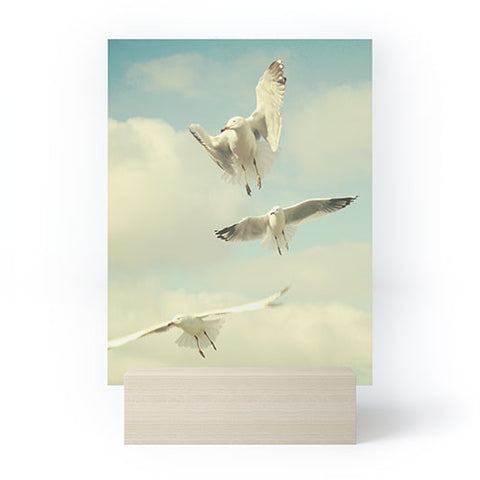 Happee Monkee Seagulls Mini Art Print