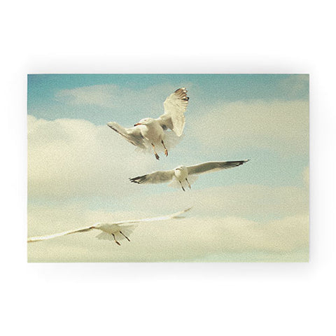 Happee Monkee Seagulls Welcome Mat