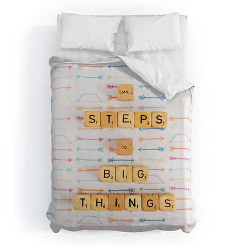 Happee Monkee Small Steps To Big Things Duvet Cover