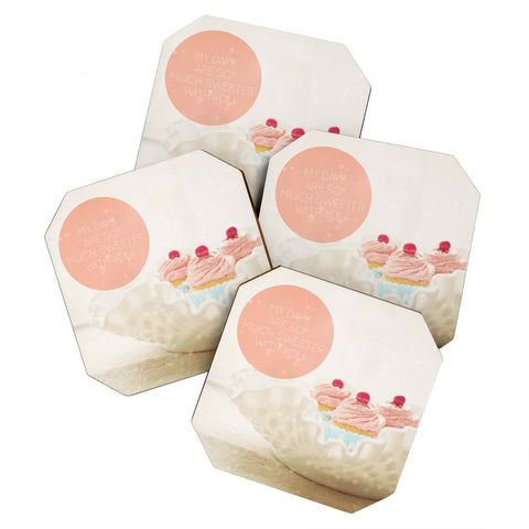 Happee Monkee Sweeter Days Coaster Set