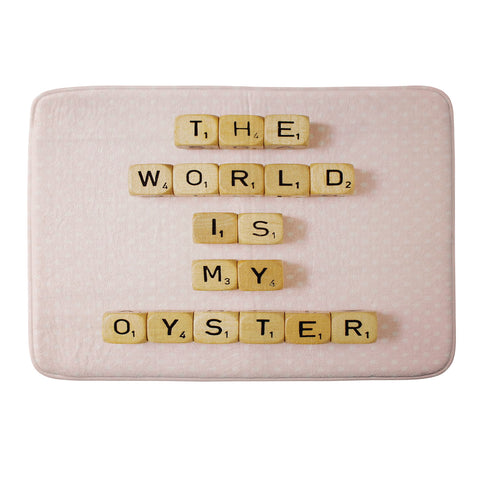 Happee Monkee The World Is My Oyster Memory Foam Bath Mat