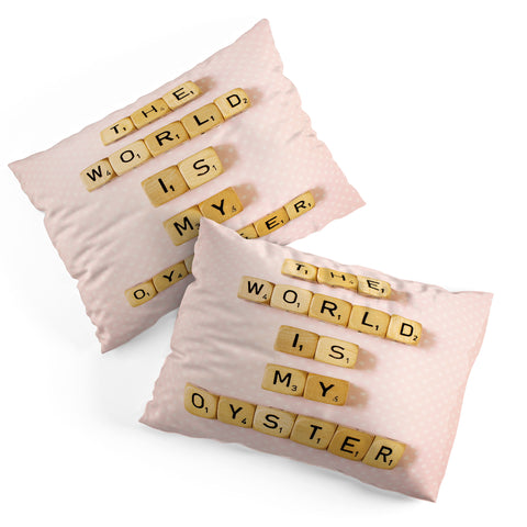 Happee Monkee The World Is My Oyster Pillow Shams