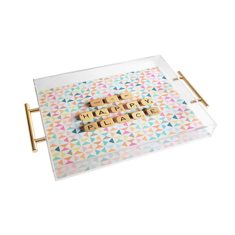 Happee Monkee This Is My Happy Place Acrylic Tray