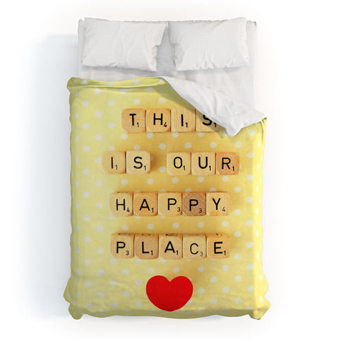 Happee Monkee This is Our Happy Place Duvet Cover