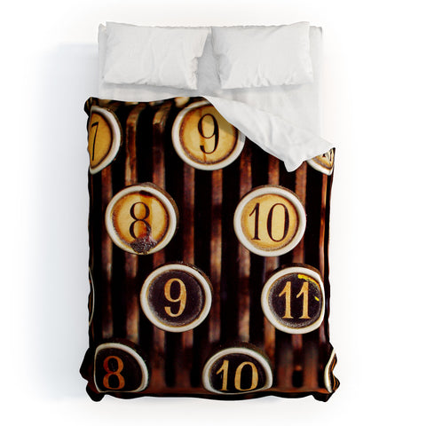 Happee Monkee Vintage Numbers Duvet Cover