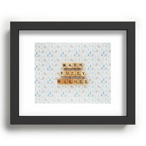 Happee Monkee Warm Fuzzy Wishes Recessed Framing Rectangle