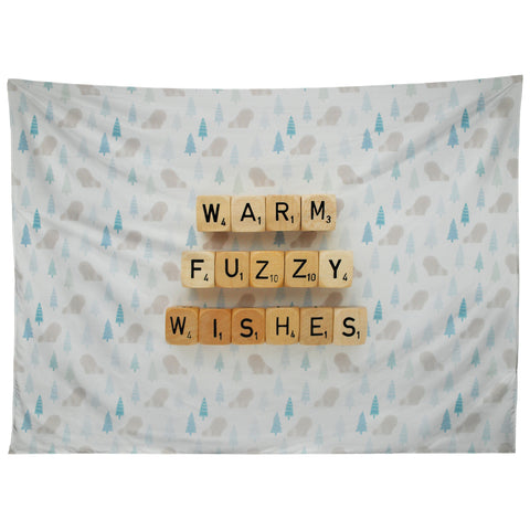 Happee Monkee Warm Fuzzy Wishes Tapestry
