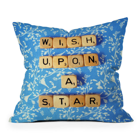 Happee Monkee Wish Upon A Star 1 Outdoor Throw Pillow