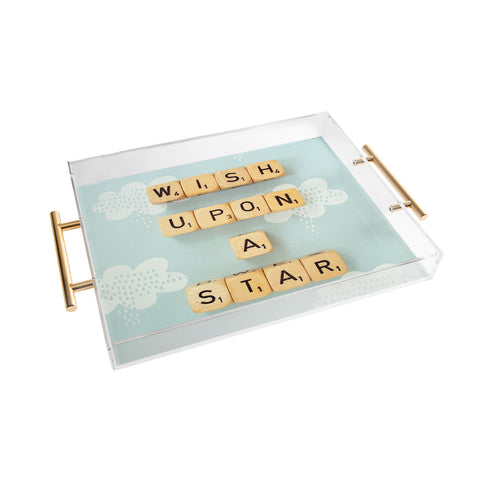 Happee Monkee Wish Upon A Star 2 Acrylic Tray