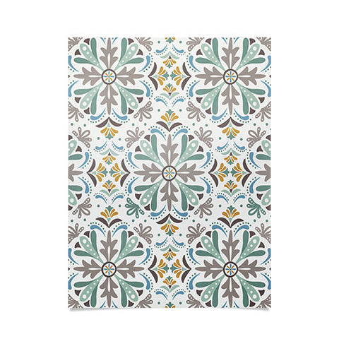 Heather Dutton Andalusia Ivory Mist Poster