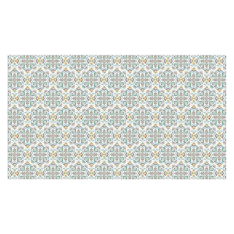 Heather Dutton Andalusia Ivory Mist Tablecloth
