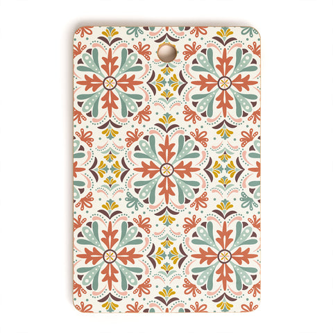 Heather Dutton Andalusia Ivory Sun Cutting Board Rectangle