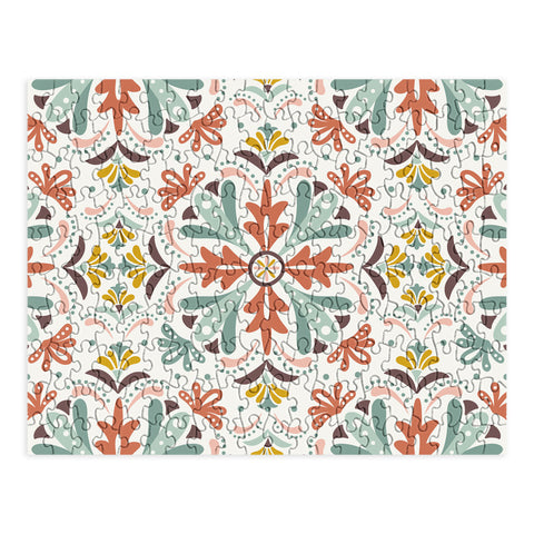 Heather Dutton Andalusia Ivory Sun Puzzle