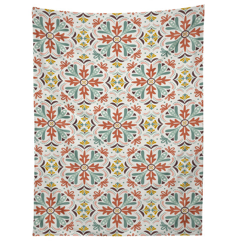 Heather Dutton Andalusia Ivory Sun Tapestry