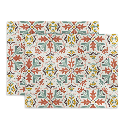 Heather Dutton Andalusia Ivory Sun Placemat
