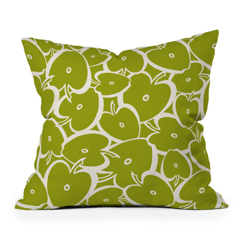 Heather Dutton Apple Orchard Outdoor Throw Pillow