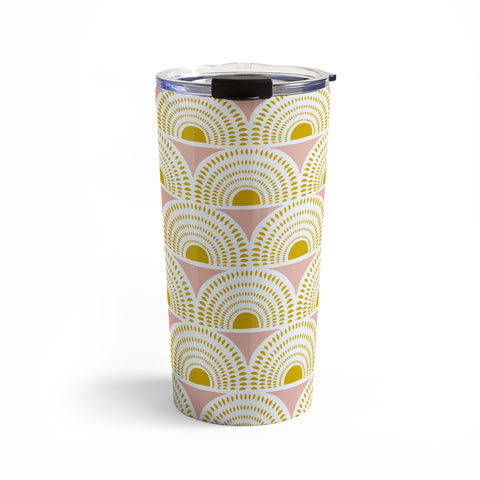 Heather Dutton Aurora Blush Travel Mug