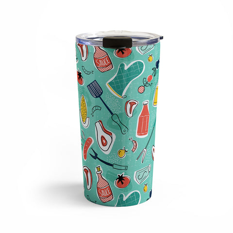 Heather Dutton Backyard BBQ Travel Mug