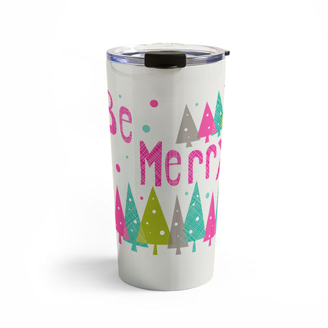 Heather Dutton Be Merry Travel Mug