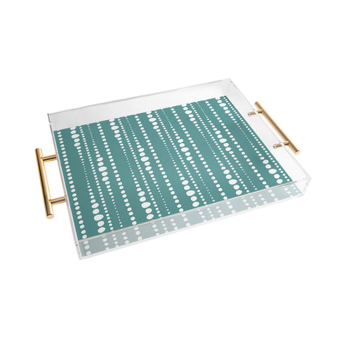 Heather Dutton Bestrewn Lagoon Acrylic Tray