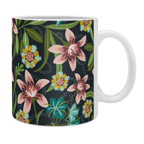 Heather Dutton Brise de Jardin Midnight Blush Coffee Mug