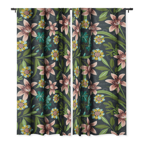 Heather Dutton Brise de Jardin Midnight Blush Blackout Non Repeat