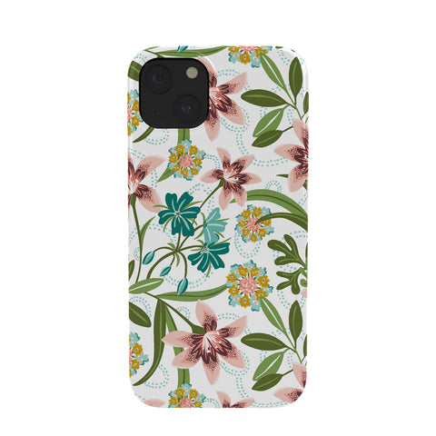 Heather Dutton Brise de Jardin White Blush Phone Case