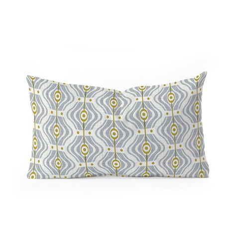 Heather Dutton Bungalow Grey Oblong Throw Pillow