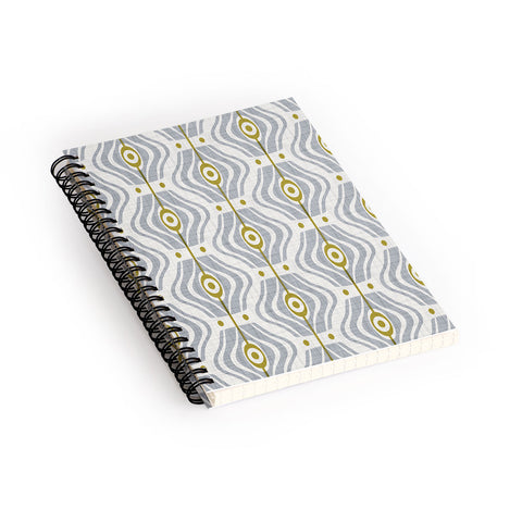 Heather Dutton Bungalow Grey Spiral Notebook