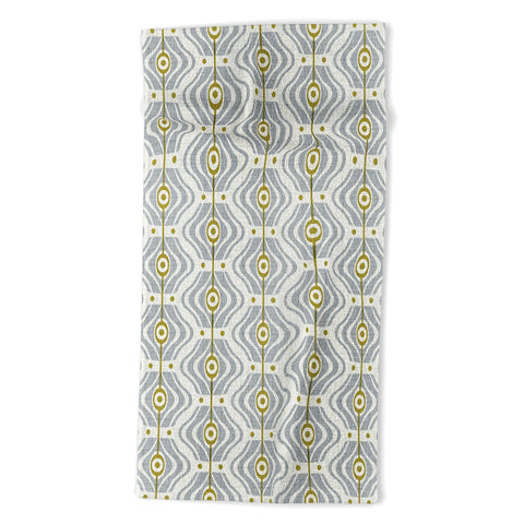 Heather Dutton Bungalow Grey Beach Towel