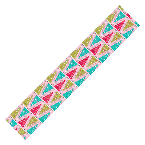 Heather Dutton Christmas Tree Trimming Party Table Runner