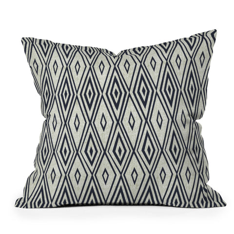 Heather Dutton Crystalline Bleached Beige Outdoor Throw Pillow