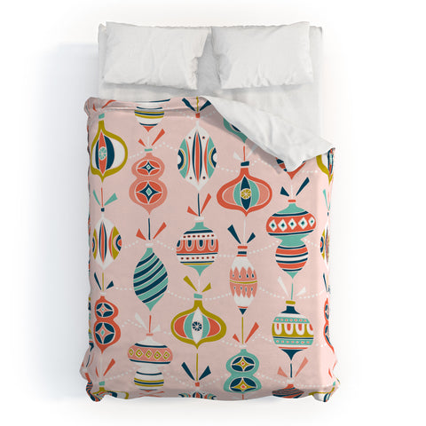 Heather Dutton Decorated Blush Duvet Cover