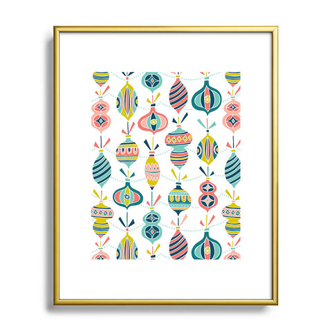 Heather Dutton Decorated White Metal Framed Art Print