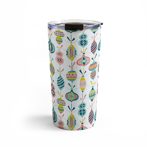 Heather Dutton Decorated White Travel Mug