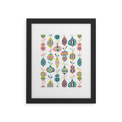 Heather Dutton Decorated White Framed Art Print