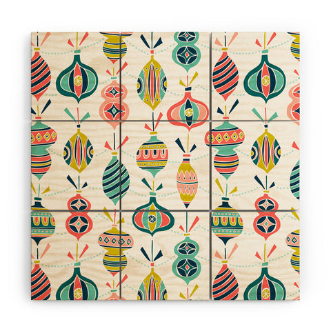 Heather Dutton Decorated White Wood Wall Mural