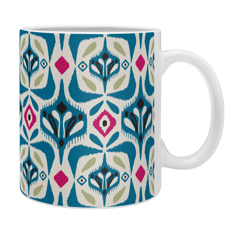 Heather Dutton Eastlyn Ivory Blue Coffee Mug