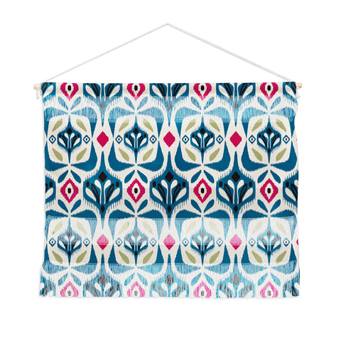 Heather Dutton Eastlyn Ivory Blue Wall Hanging Landscape