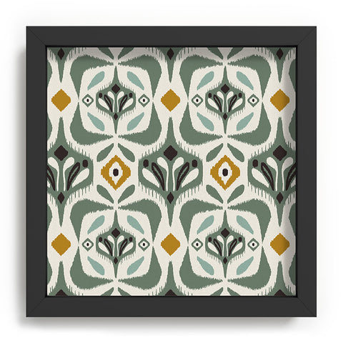 Heather Dutton Eastlyn Ivory Green Recessed Framing Square