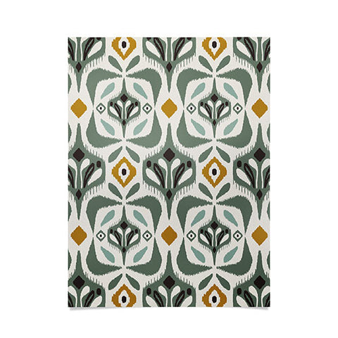 Heather Dutton Eastlyn Ivory Green Poster
