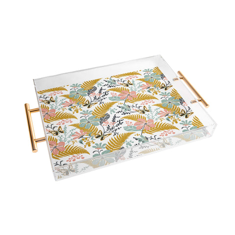 Heather Dutton Eden White Acrylic Tray