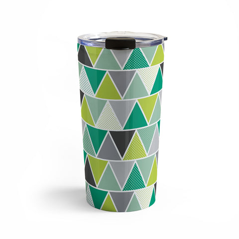 Heather Dutton Emerald Triangulum Travel Mug