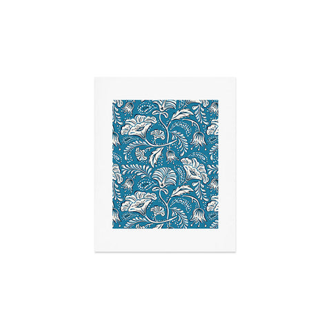 Heather Dutton Farida Blue Ivory Art Print